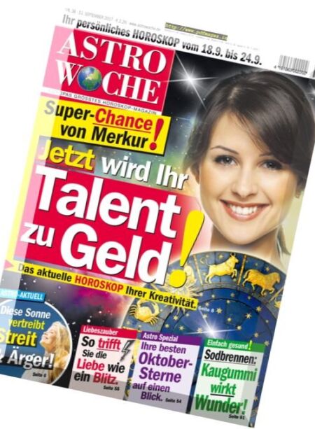 Astrowoche – 13 September 2017 Cover