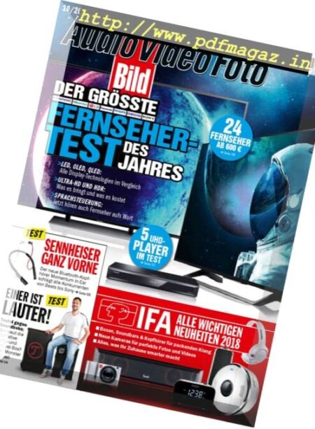 Audio Video Foto Bild – Oktober 2017 Cover