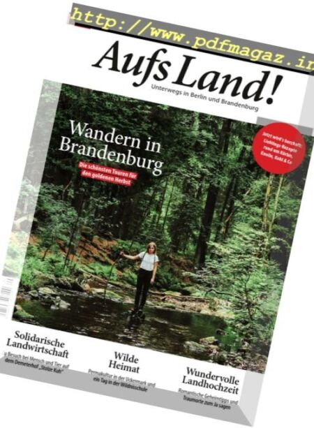 Aufs Land! – September 2017 Cover