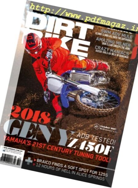 Australasian Dirt Bike – October 2017 Cover