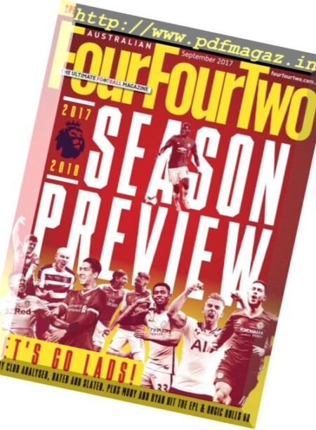 Australian FourFourTwo – September 2017 Cover