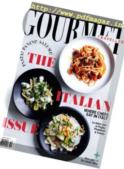 Australian Gourmet Traveller – October 2017