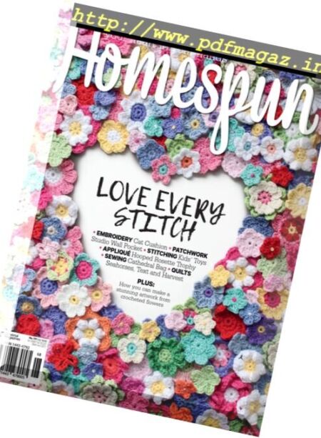 Australian Homespun – August 2017 Cover