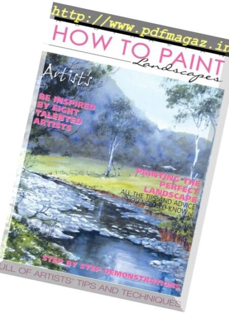 Australian How To Paint – Issue 22, 2017 Cover