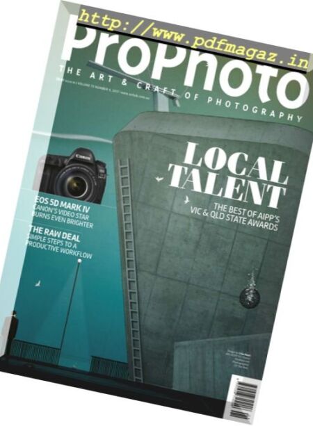 Australian Pro Photo – Volume 73 Issue 4 2017 Cover