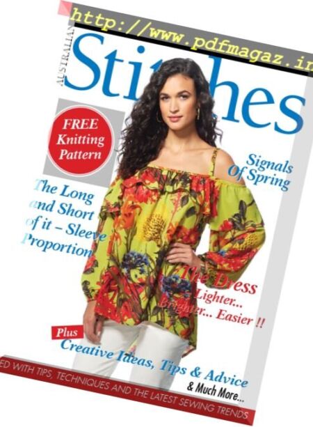 Australian Stitches – September 2017 Cover