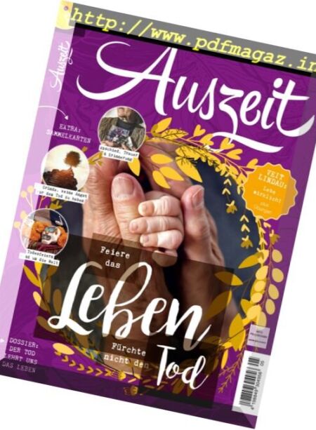 Auszeit – Oktober-November 2017 Cover