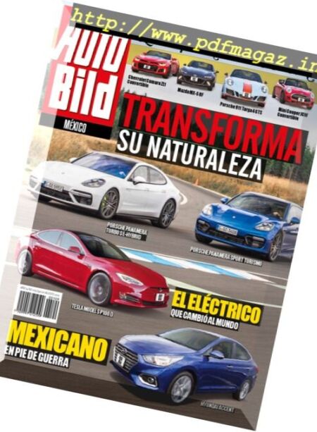 Auto Bild Mexico – Agosto 2017 Cover