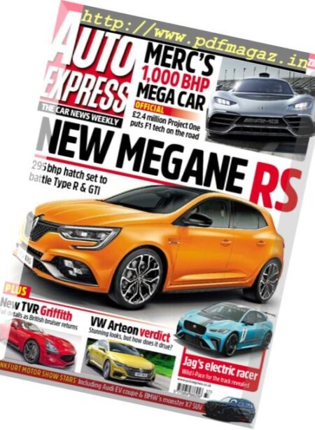 Auto Express – 13 September 2017 Cover