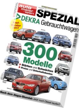 Auto Motor und Sport Spezial – Gebrauchtwagen-Report 2017