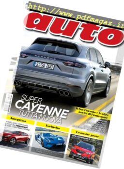 Auto – Ottobre 2017