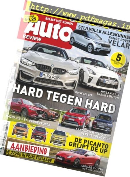 Auto Review Netherlands – September 2017 Cover