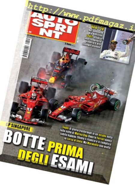 Auto Sprint – 19-25 settembre 2017 Cover