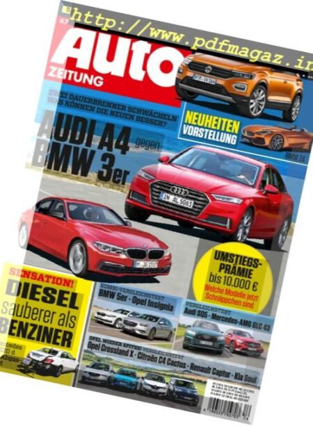 Auto Zeitung – 23 August 2017 Cover