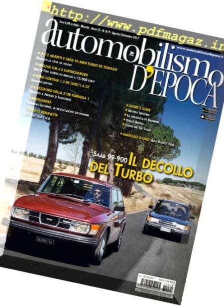 Automobilismo d’Epoca – Agosto-Settembre 2017 Cover