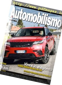 Automobilismo – Ottobre 2017