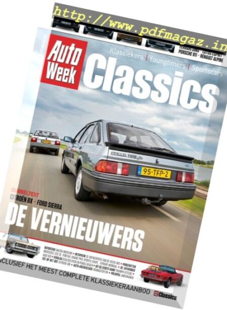 AutoWeek Classics Netherlands – September 2017 Cover