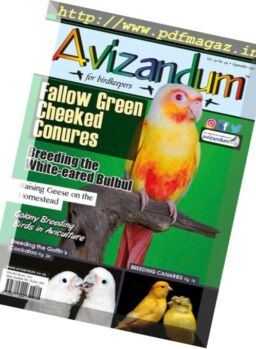 Avizandum – September 2017