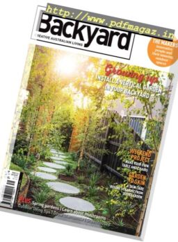 Backyard – Issue 15.3, 2017