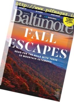 Baltimore Magazine – September 2017