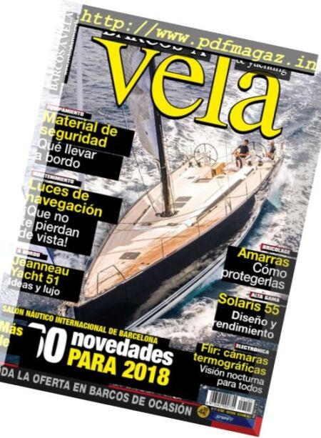 Barcos a Vela – octubre 2017 Cover