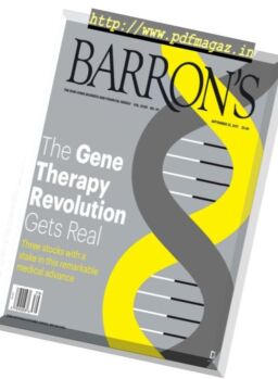 Barron’s Magazine – (09 – 25 – 2017)