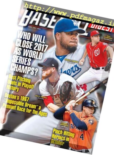 Baseball Digest – September-October 2017 Cover