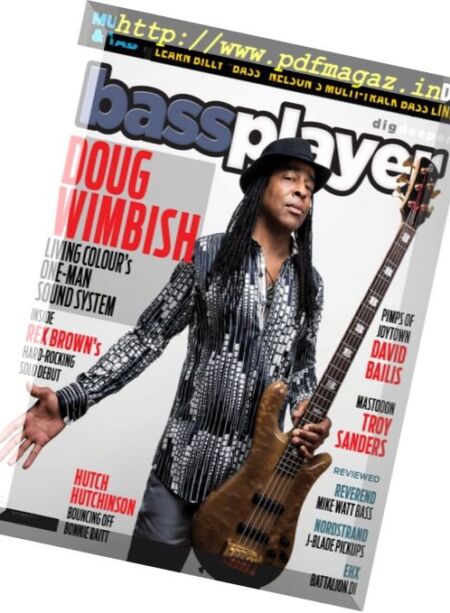 Bass Player – October 2017 Cover