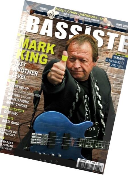 Bassiste – Septembre-Octobre 2017 Cover