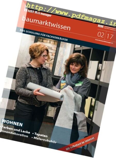 Bau Markt Manager – Baumarktwissen – Nr.2 2017 Cover
