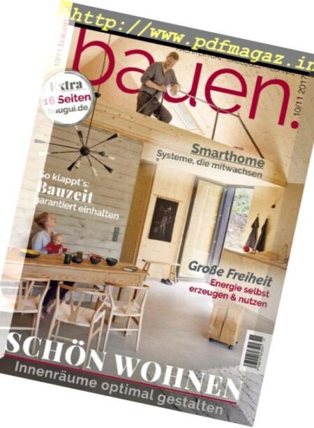 bauen! Germany – Oktober-November 2017 Cover