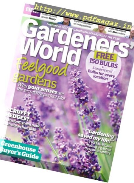 BBC Gardeners’ World – September 2017 Cover