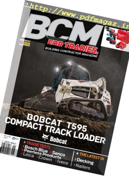 BCM for Tradies – September-October 2017 Cover