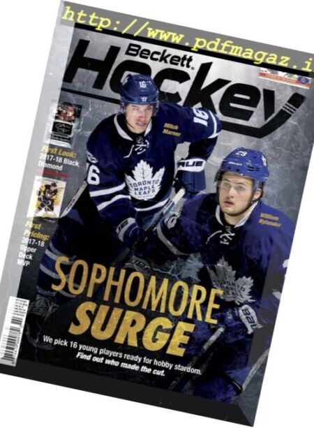 Beckett Hockey – October 2017 Cover