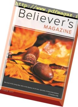 Believer’s Magazine – October 2017