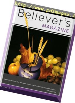 Believer’s Magazine – September 2017