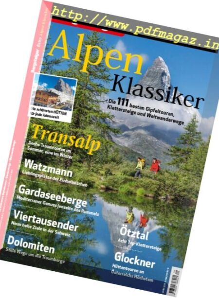 Bergsteiger – Sonderheft Alpen Klassiker – Oktober 2017 Cover