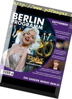 Berlin Programm – September 2017