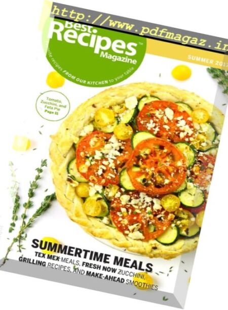 BestRecipes Magazine – Summer 2017 Cover
