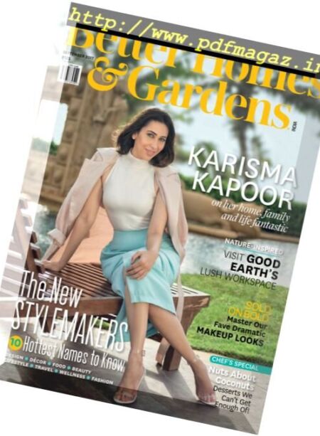 Better Homes & Gardens India – September 2017 Cover