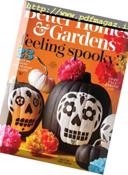 Better Homes and Gardens USA – October 2017 Cover