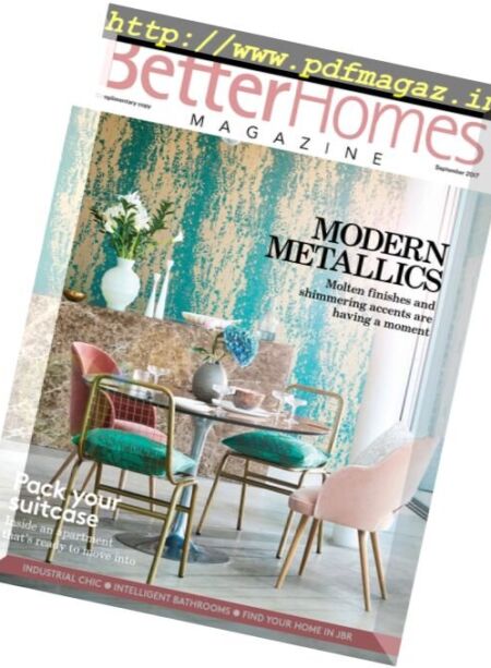 Better Homes – September 2017 Cover