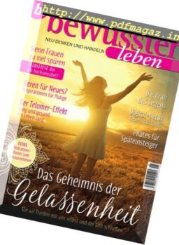 Bewusster Leben – September-Oktober 2017