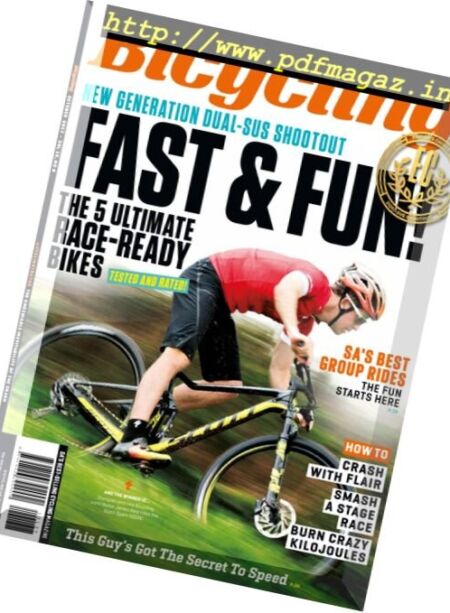 Bicycling South Africa – October 2017 Cover