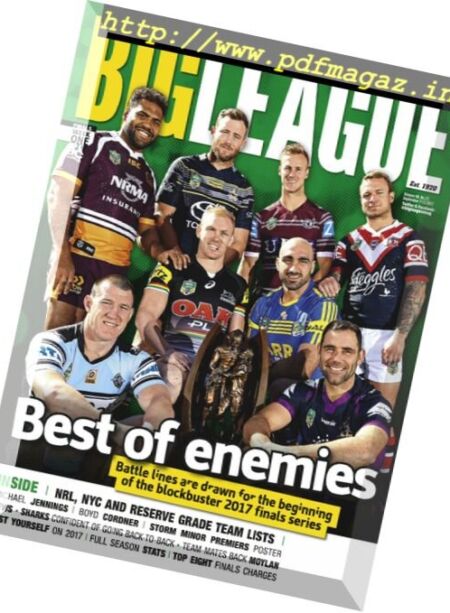 Big League – 7-13 September 2017 Cover