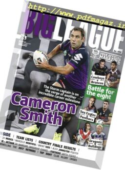 Big League – Round 26 – 31 August – 6 September 2017