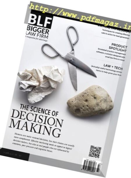 Bigger Law Firm – July-August 2017 Cover