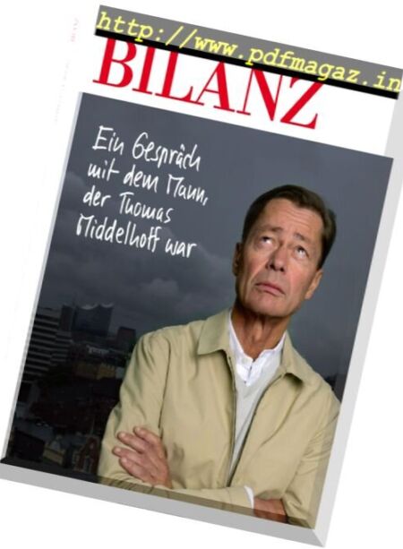 Bilanz Deutsche – Oktober 2017 Cover