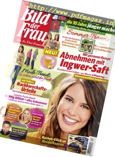 Bild der Frau – 18 August 2017 Cover