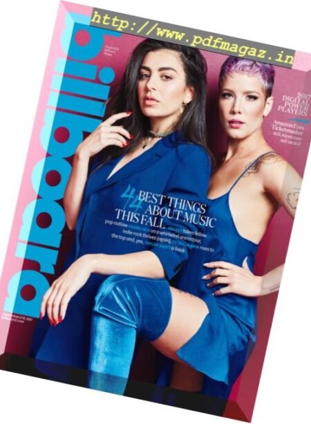 Billboard Magazine – 2 September 2017 Cover